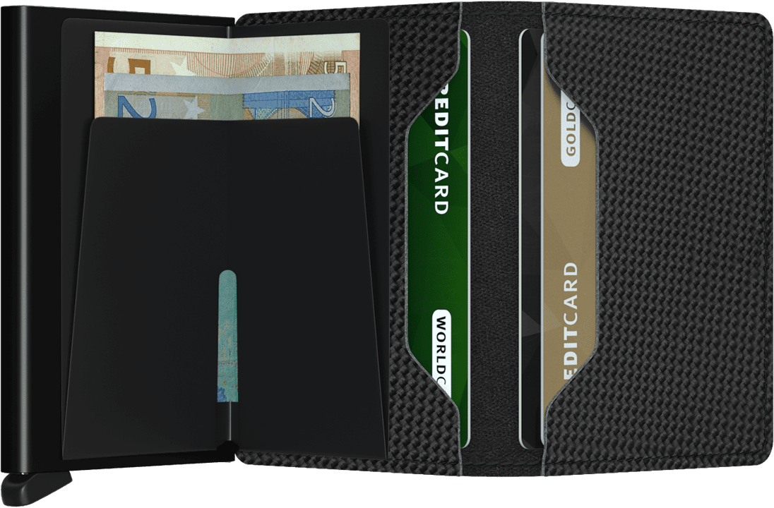 Slimwallet Carbon | Black