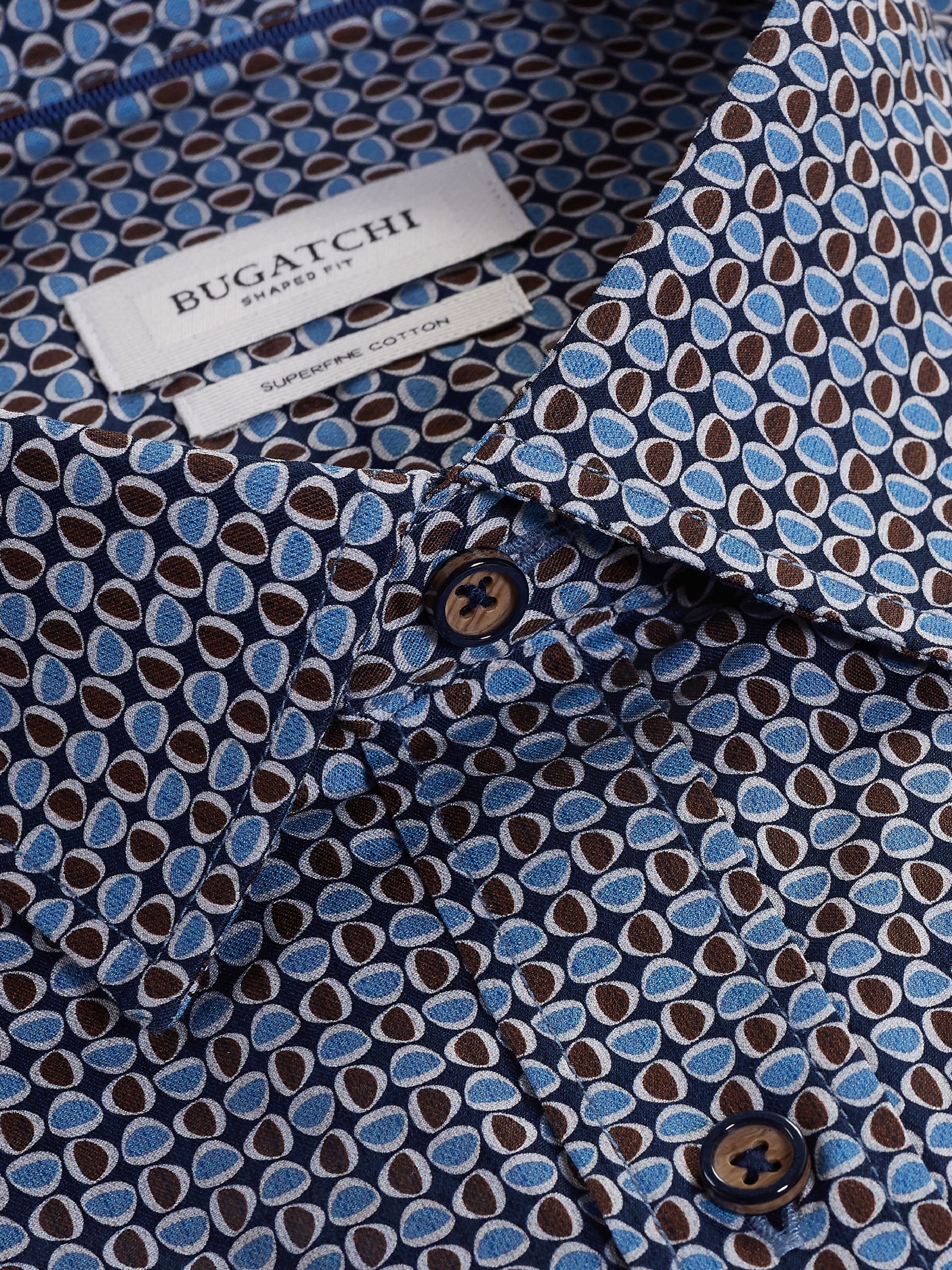 Bugatchi L/S Julian Woven Shaped