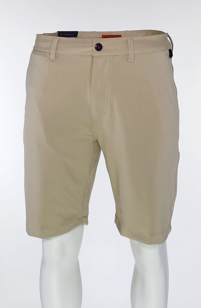 Halsey Breakwater Shorts Stripe Light Camel