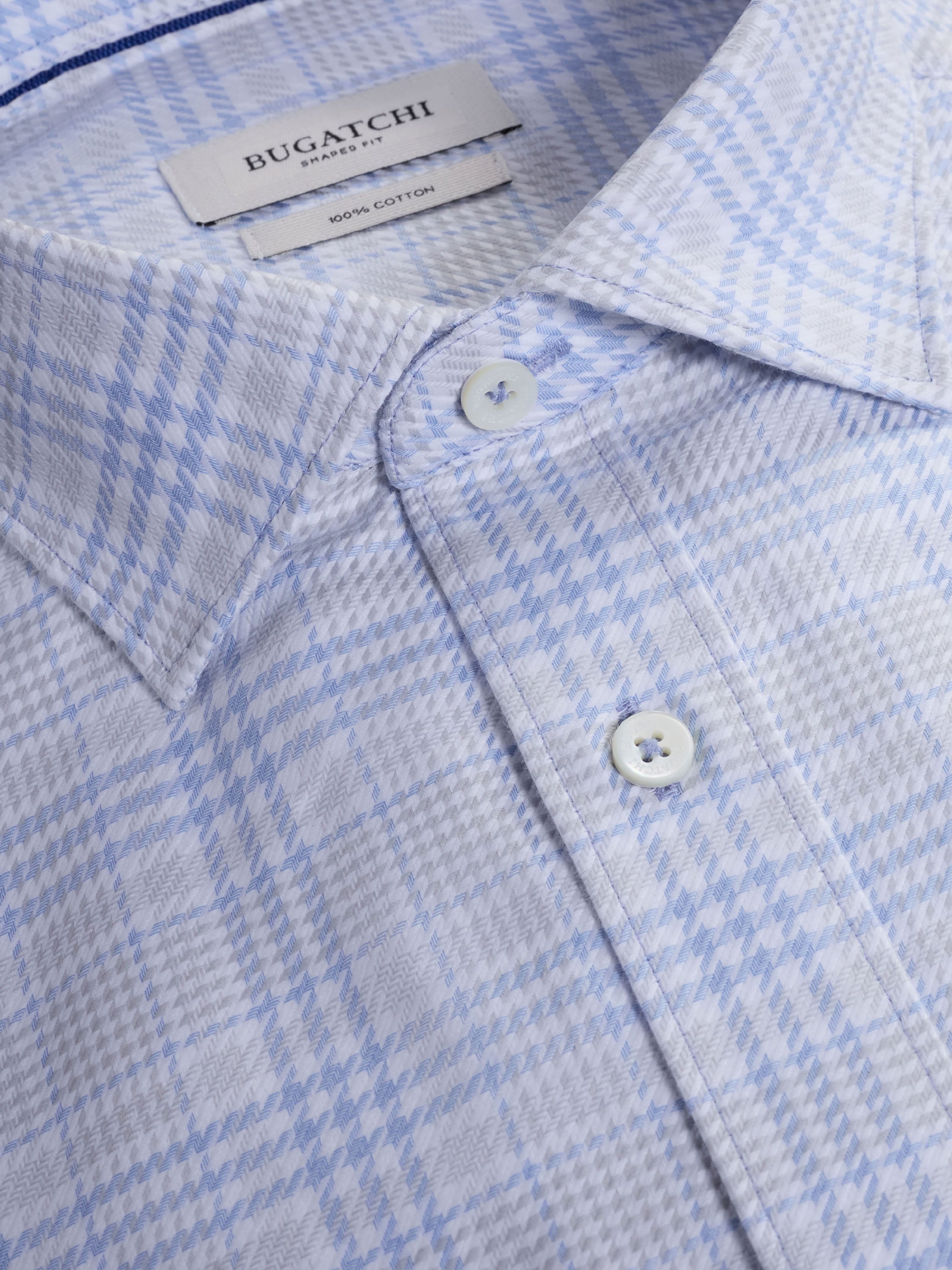 Bugatchi L/S Axel Woven Shaped