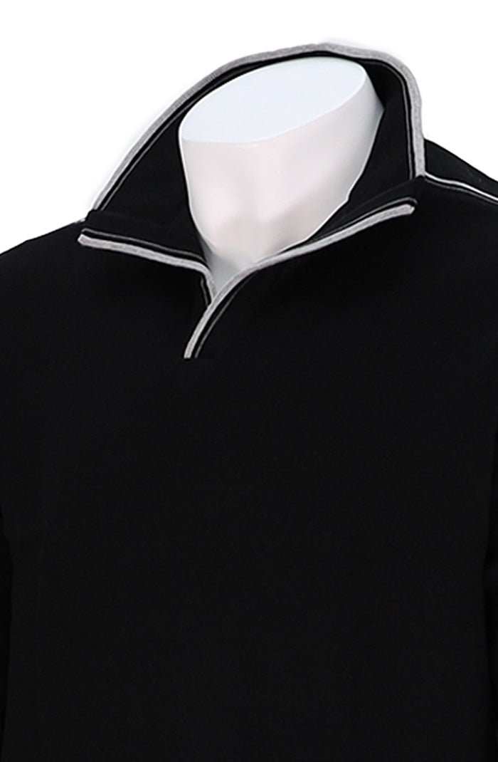 St. Croix Open Mock Solid with Detail Black