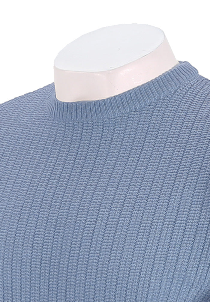 Stenstroms Textured Merino Crew
