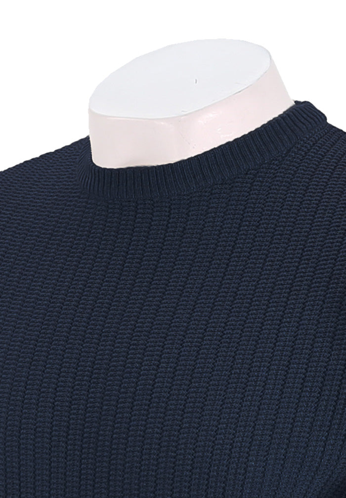 Stenstroms Textured Merino Crew