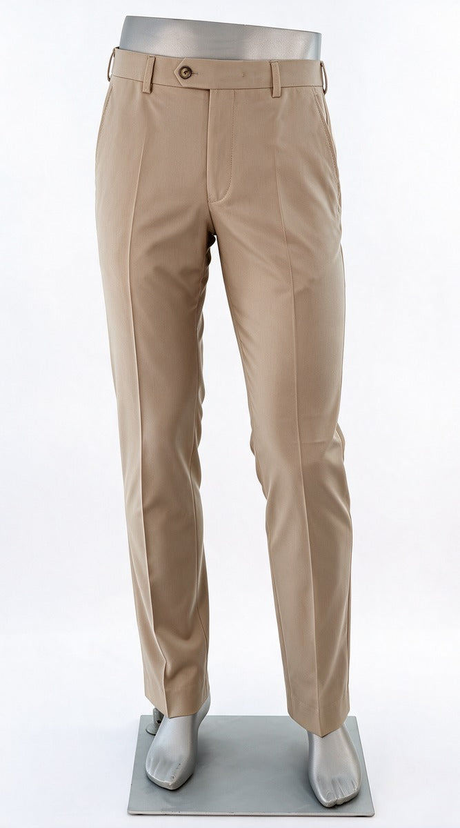 Meyer Grayson Pants, Tan | Mondo Uomo Naples FL