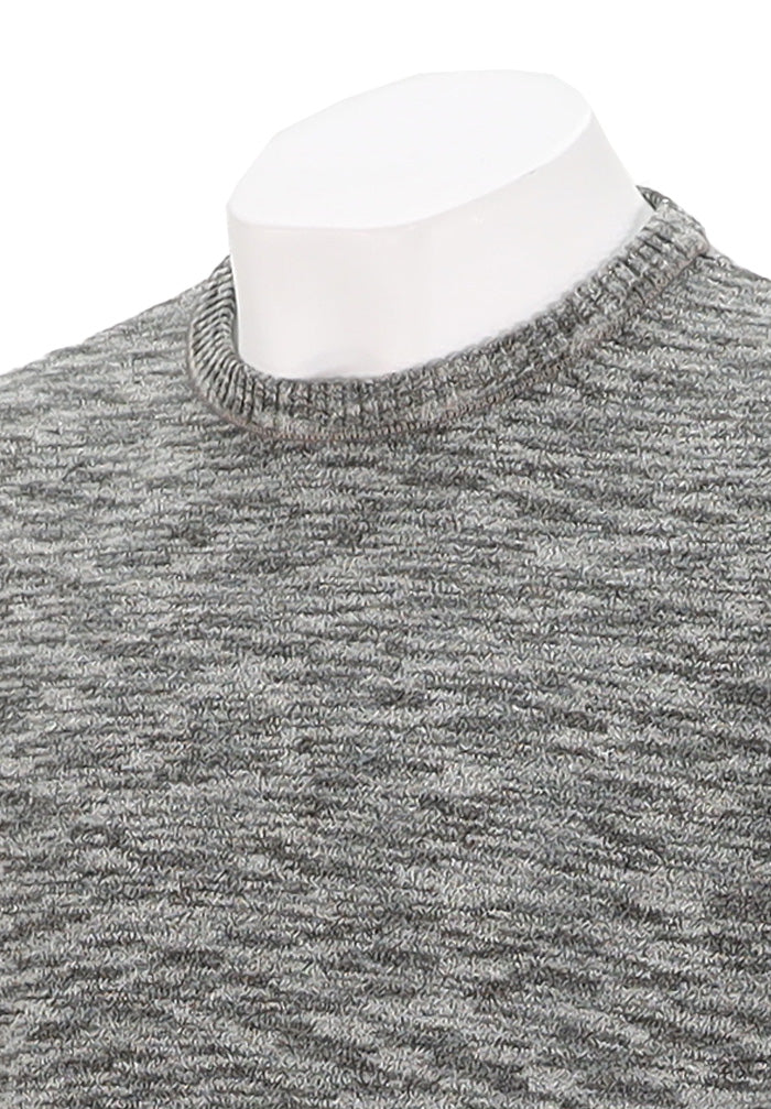 St. Croix Crew Neck Melange Gray