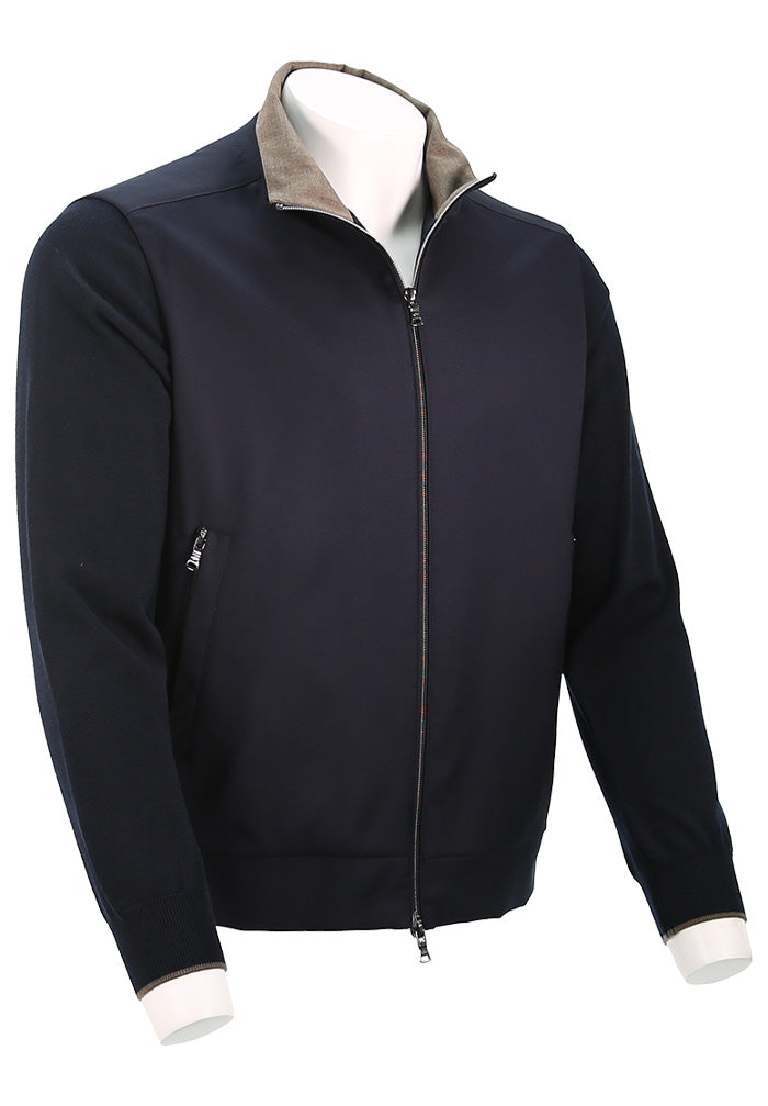 Paul & Shark Merino hybrid Jacket