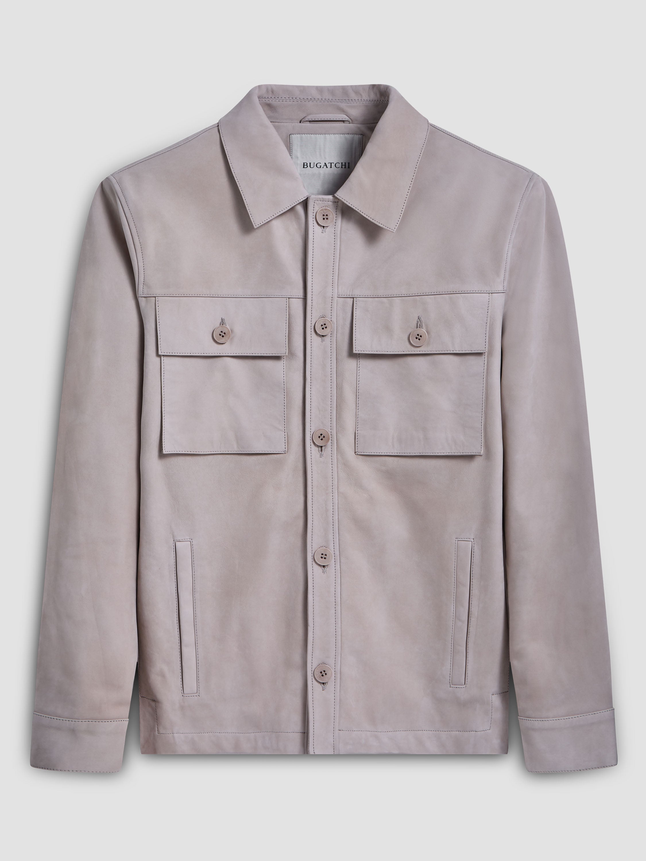 Suede Shirt Jacket