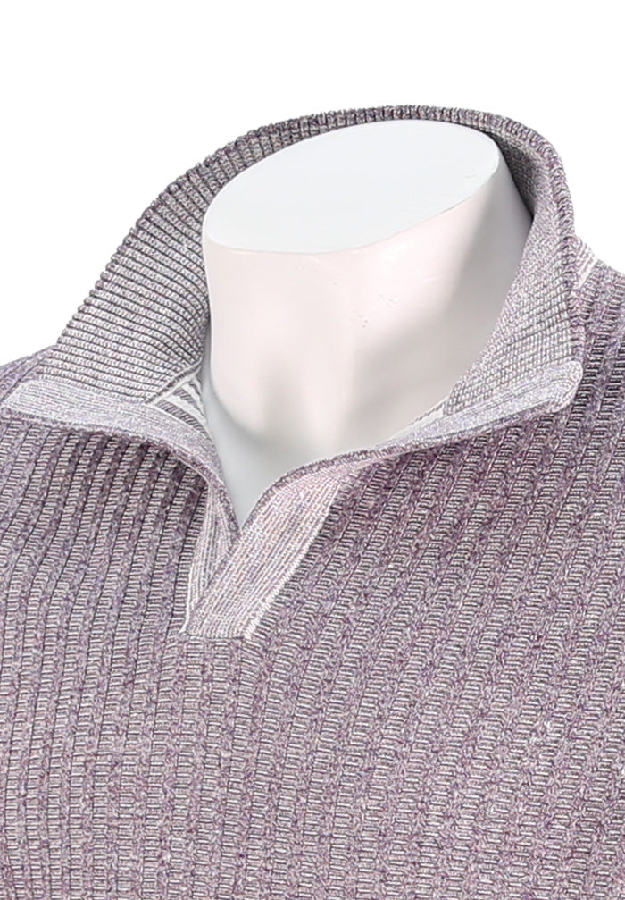 St. Croix Long Sleeve Open Neck, Mulberry