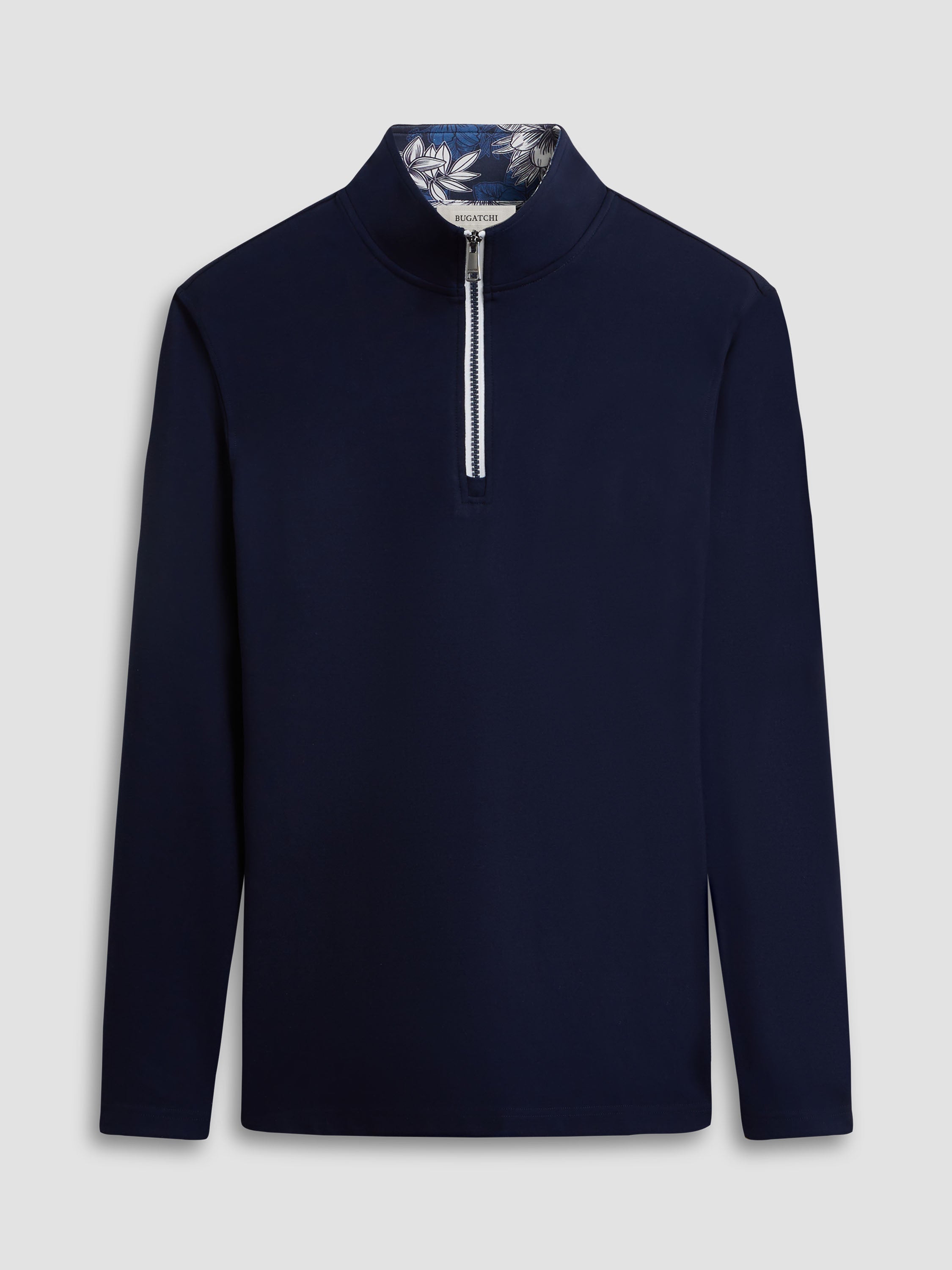 Contrast Performance Quarter-Zip Pullover