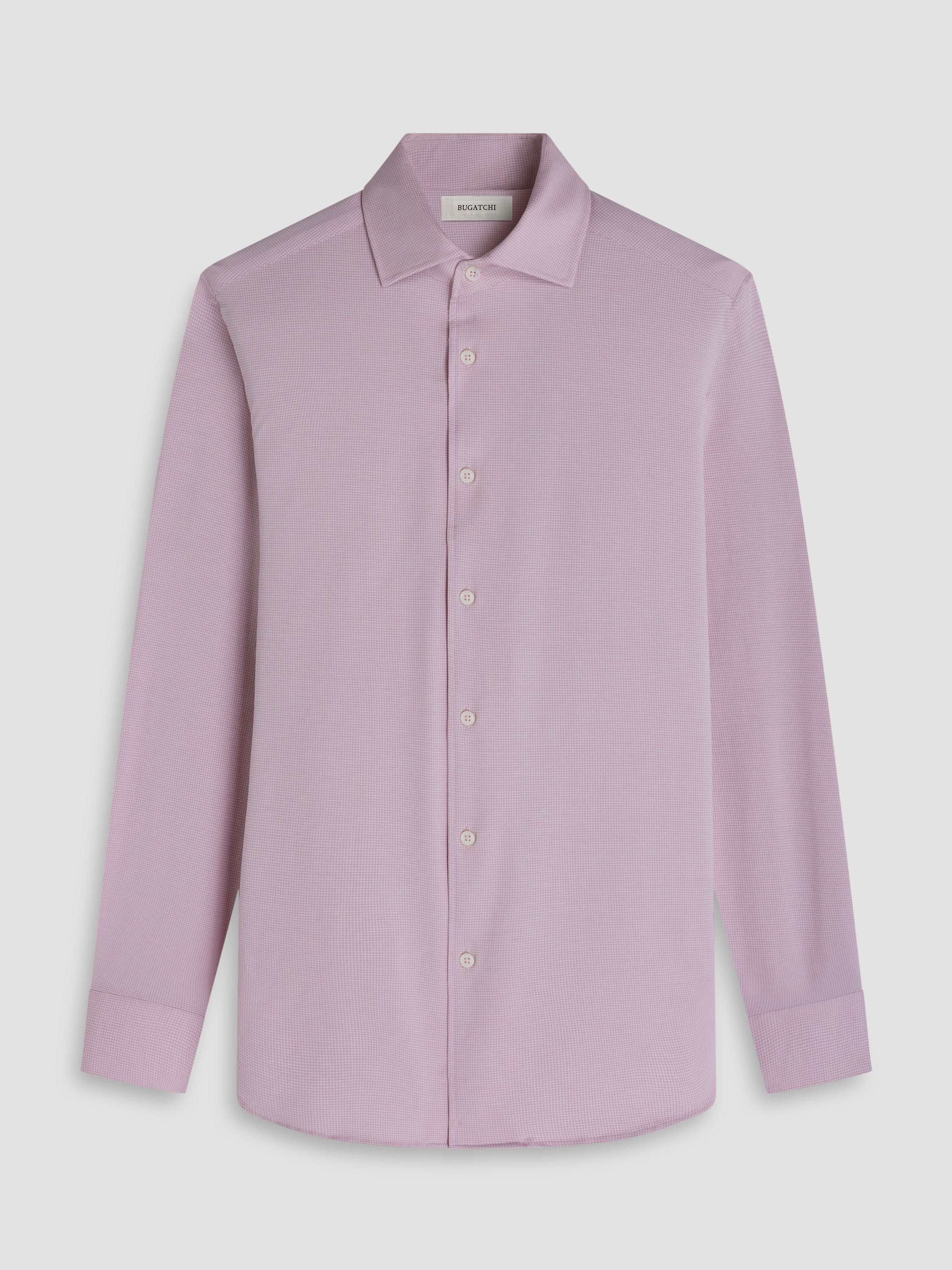 Bugatchi Long Sleeve Lavender shirt- Mondo Uomo