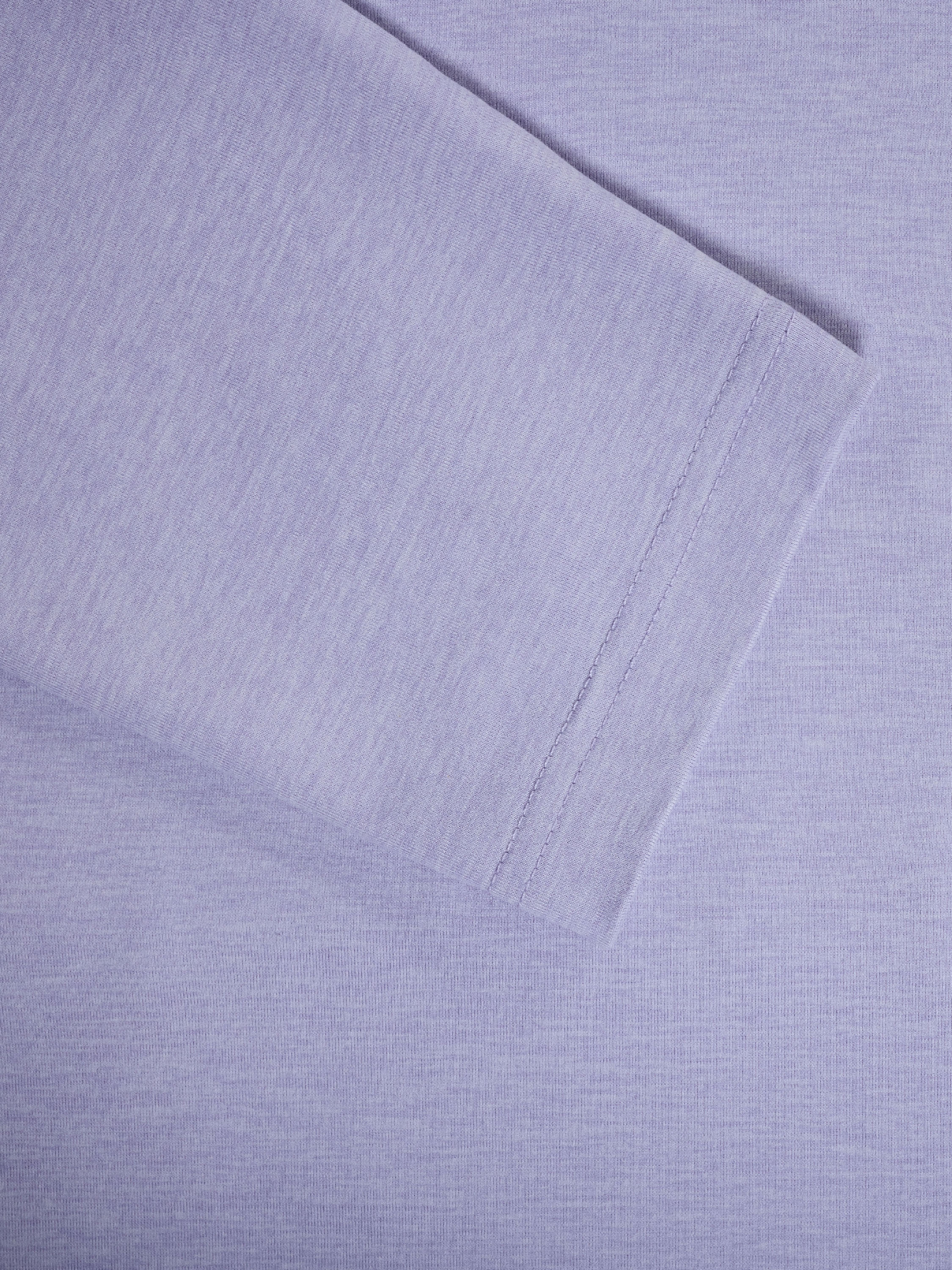 Bugatchi L/S Quarter Zip, Lavender
