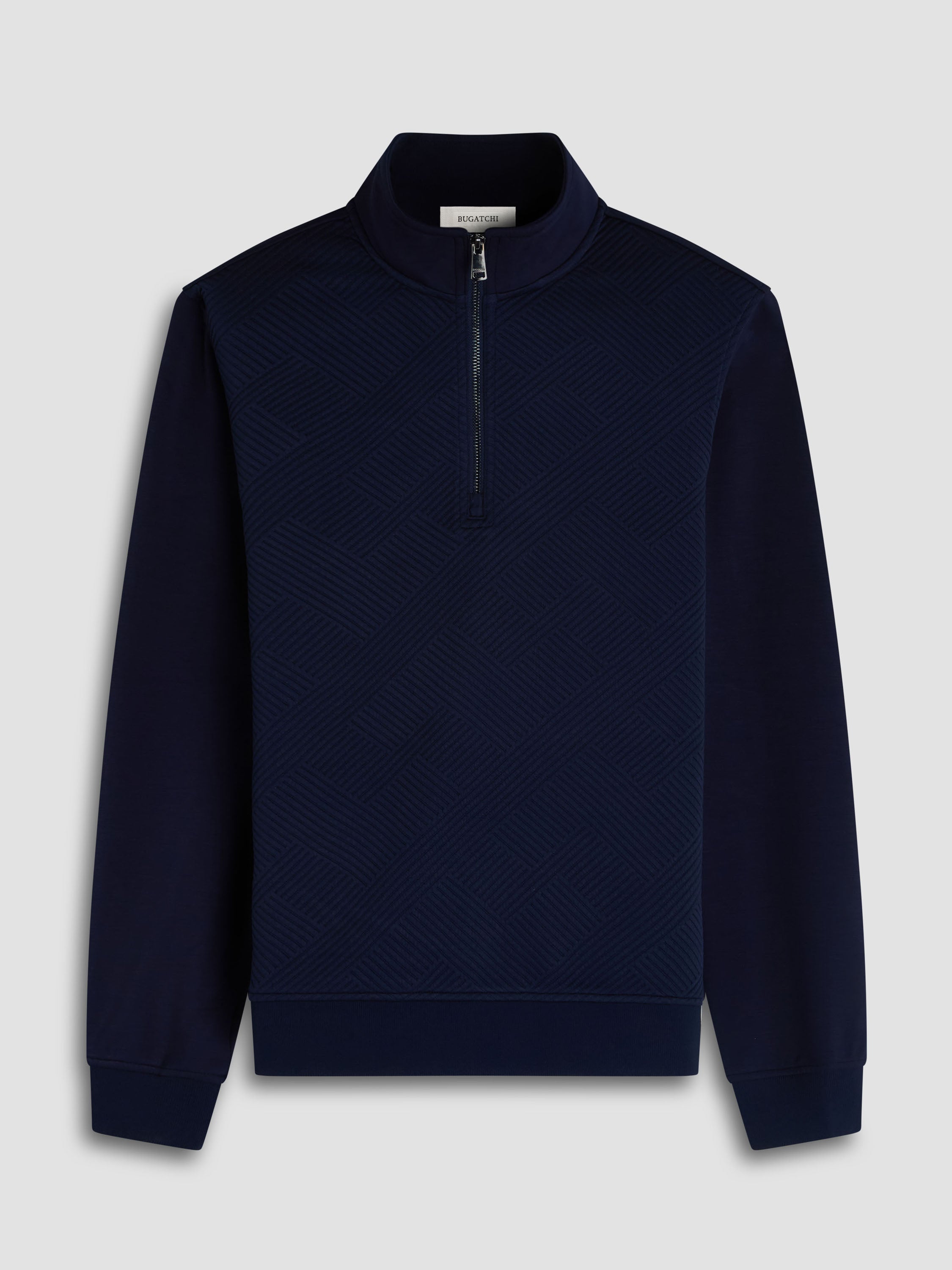 Bugatchi L/S Soft Touch 1/4 Zip Knit
