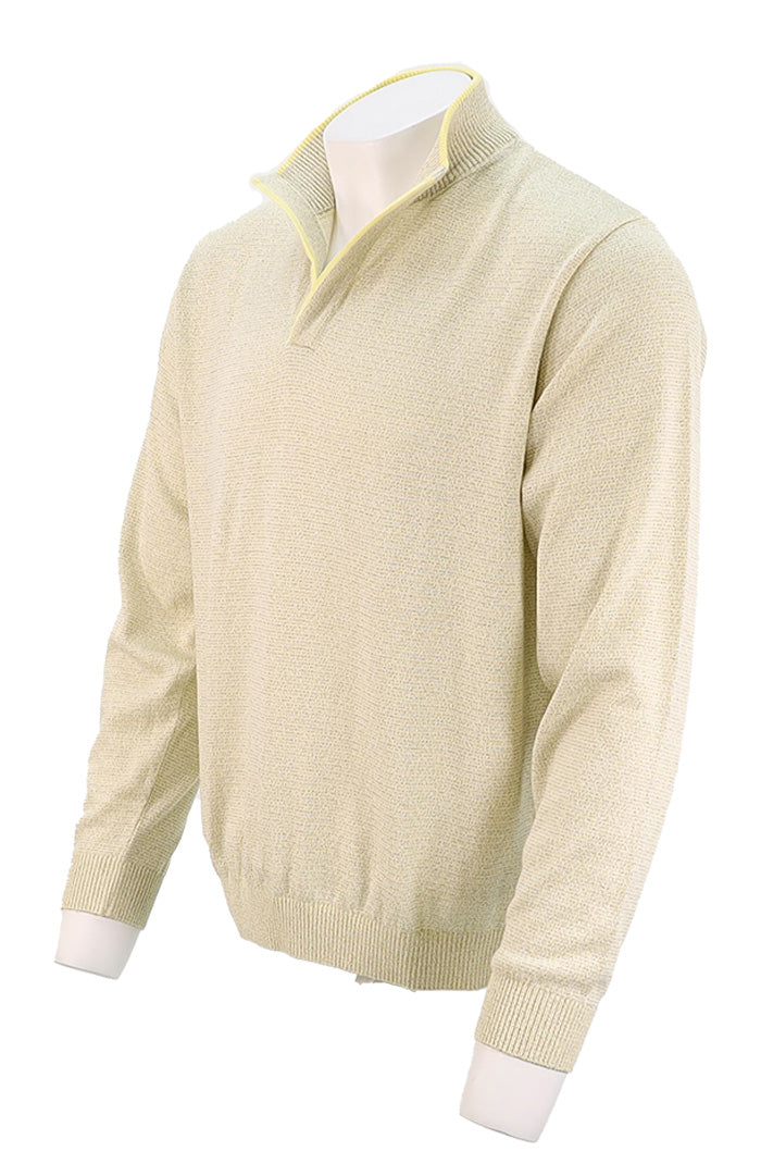 St. Croix Open Mock Sweater