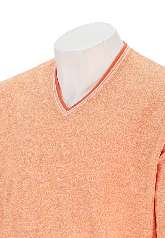 St. Croix Long Sleeve V-Neck with Trim