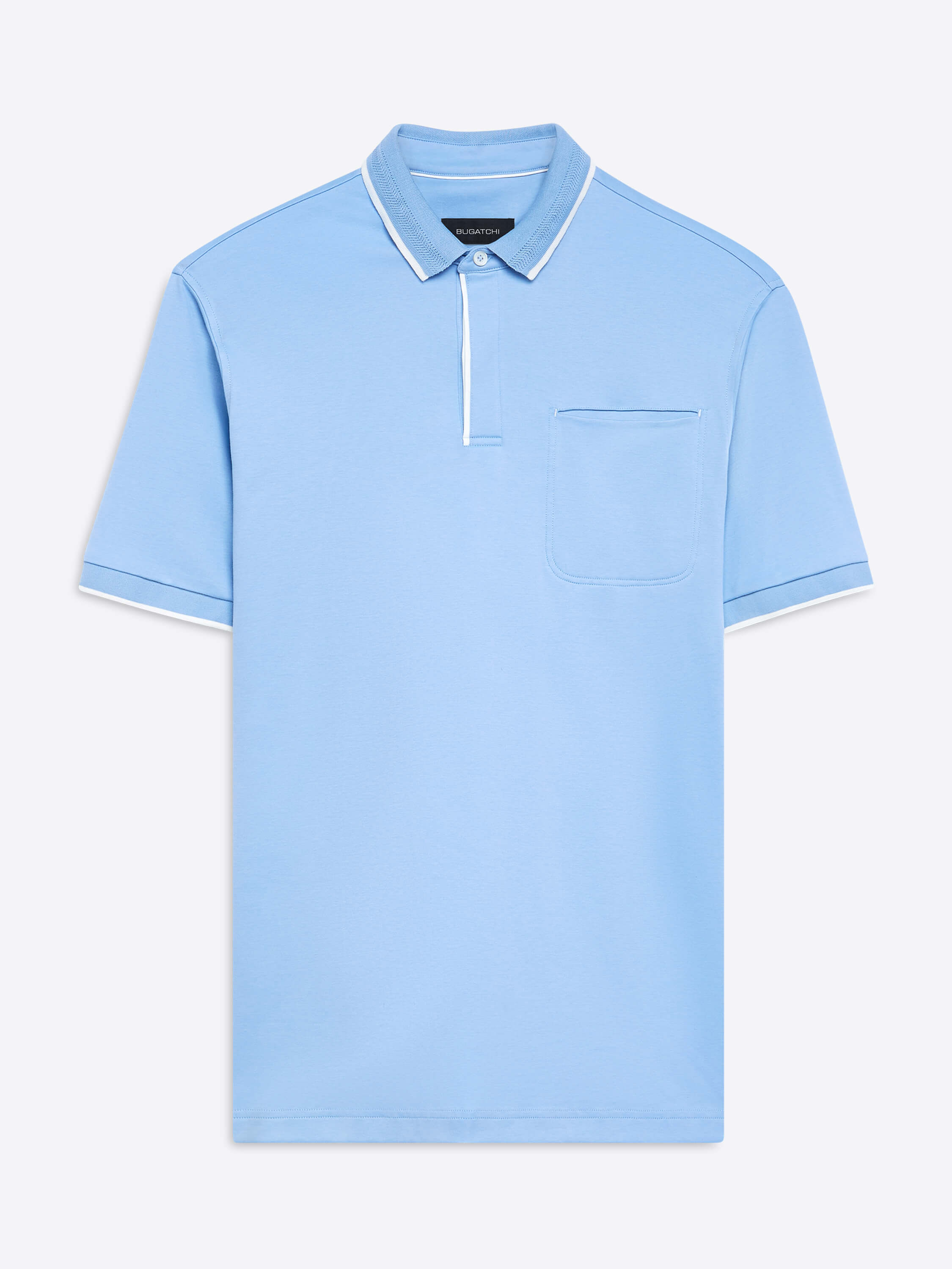 Bugatchi S/S Two Button Polo