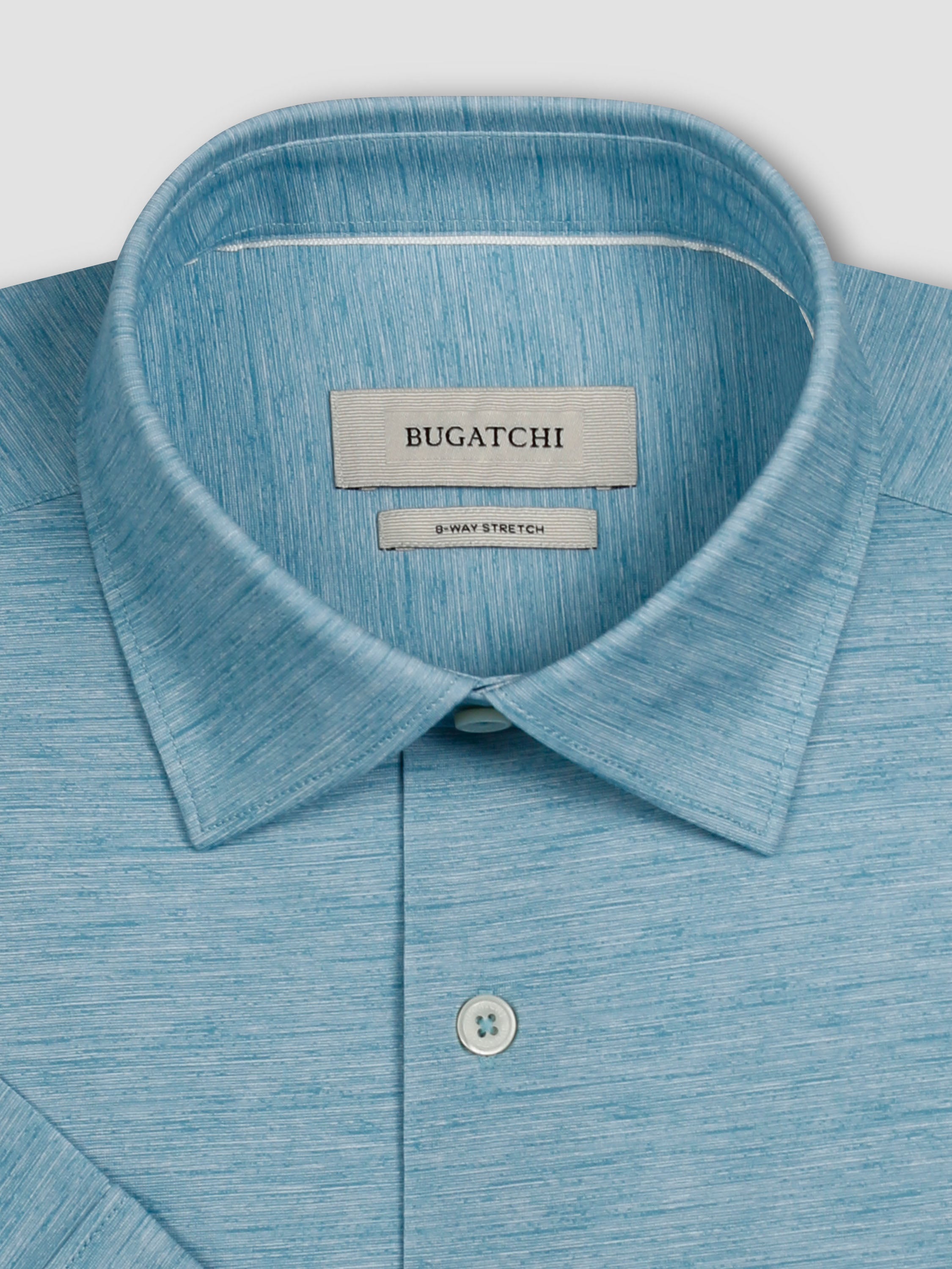 Bugatchi Ooohcotton S/S Shirt, Teal