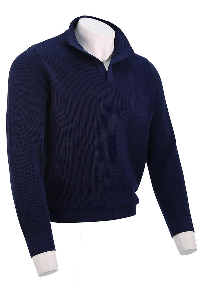 St Croix Open Mock Crystal Stitch  Navy