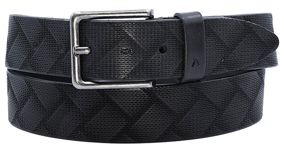 Alberto Lucas Leather Belt | Black