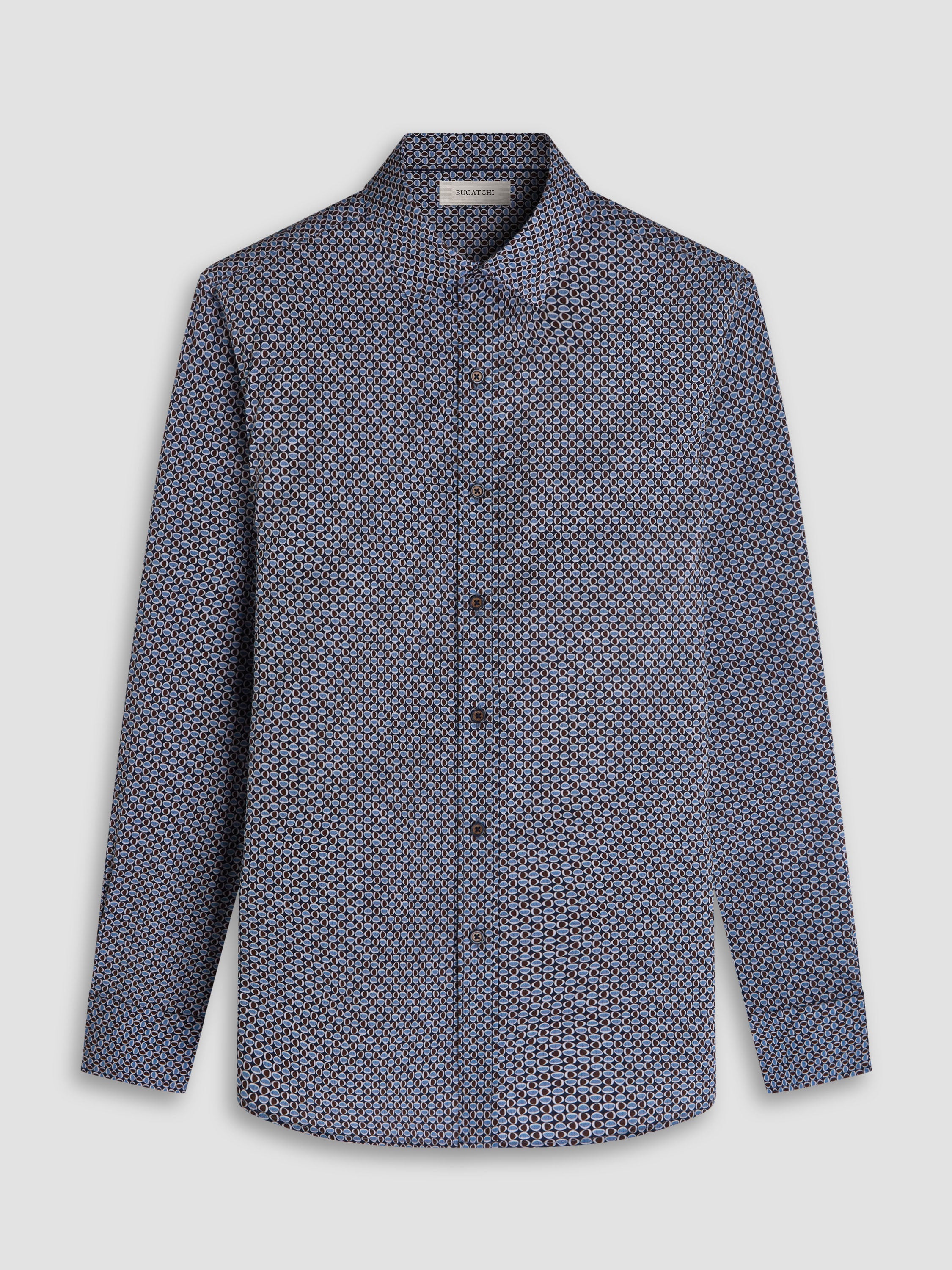 Bugatchi L/S Julian Woven Shaped