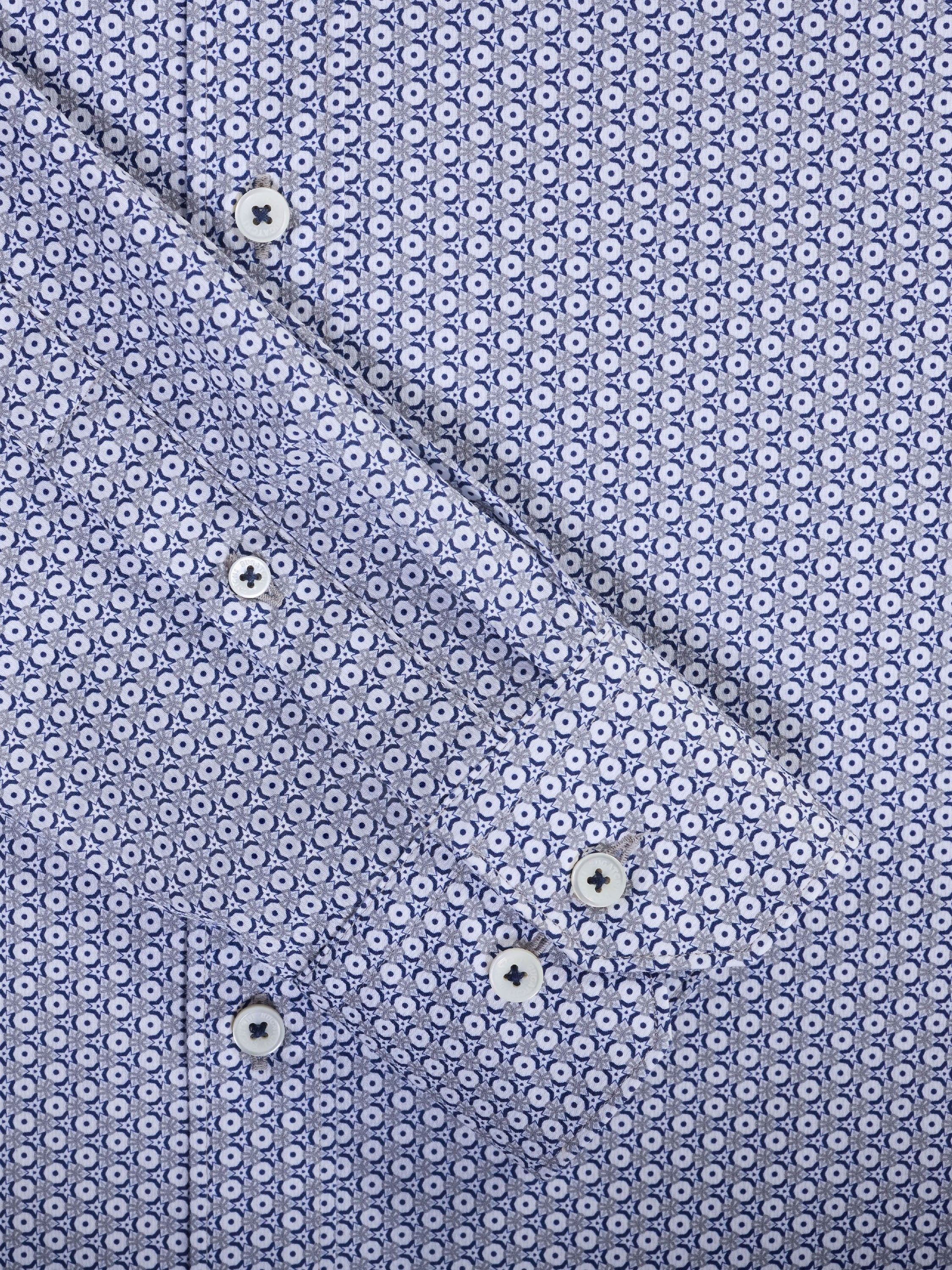 Bugatchi L/S Axel Woven Shaped
