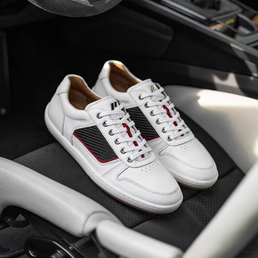 Piloti Compass Sneaker, White