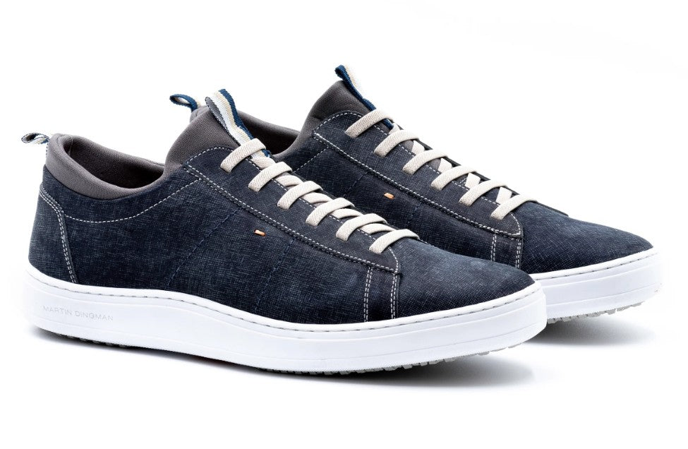 Martin Dingman Cameron Shoe, NAVY NUBUCK