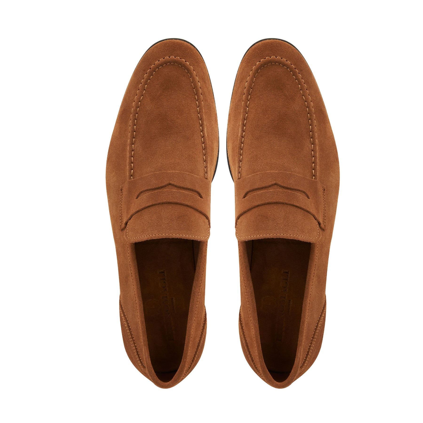 Bruno Magli Dress Shoe, Cognac Suede