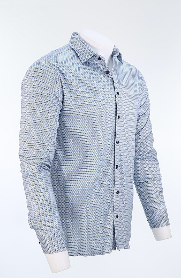 Desoto Long Sleeve Shirt Blue