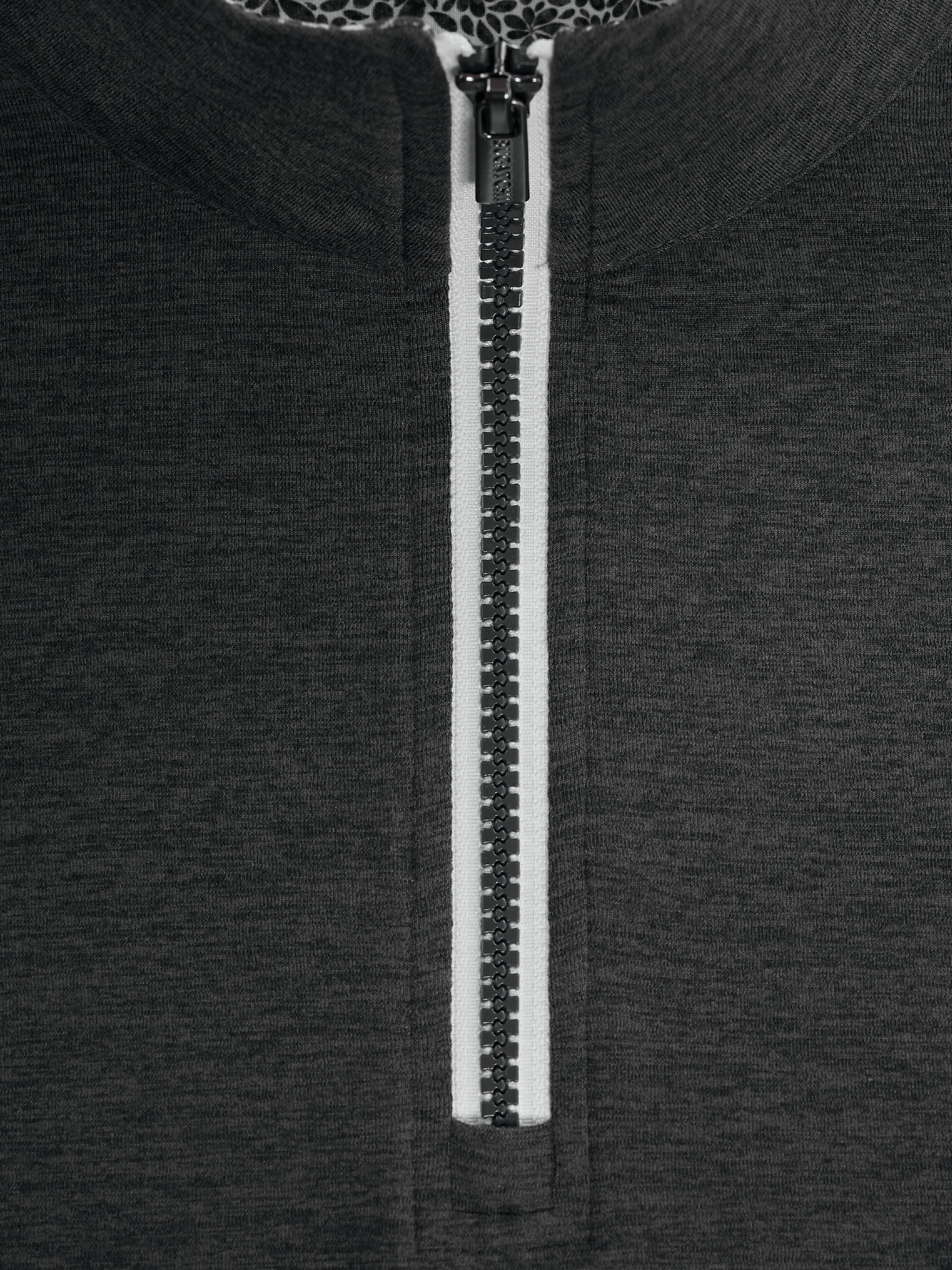 Bugatchi L/S Quarter Zip, Black