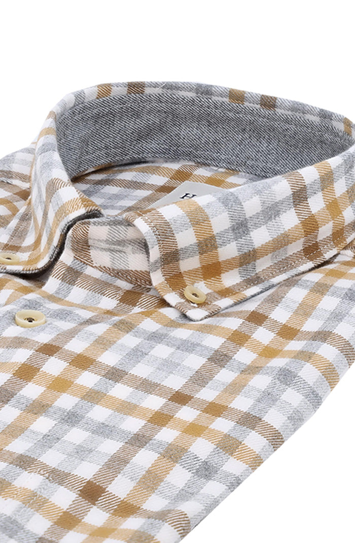 Haupt Long Sleeve Flannel | Golden