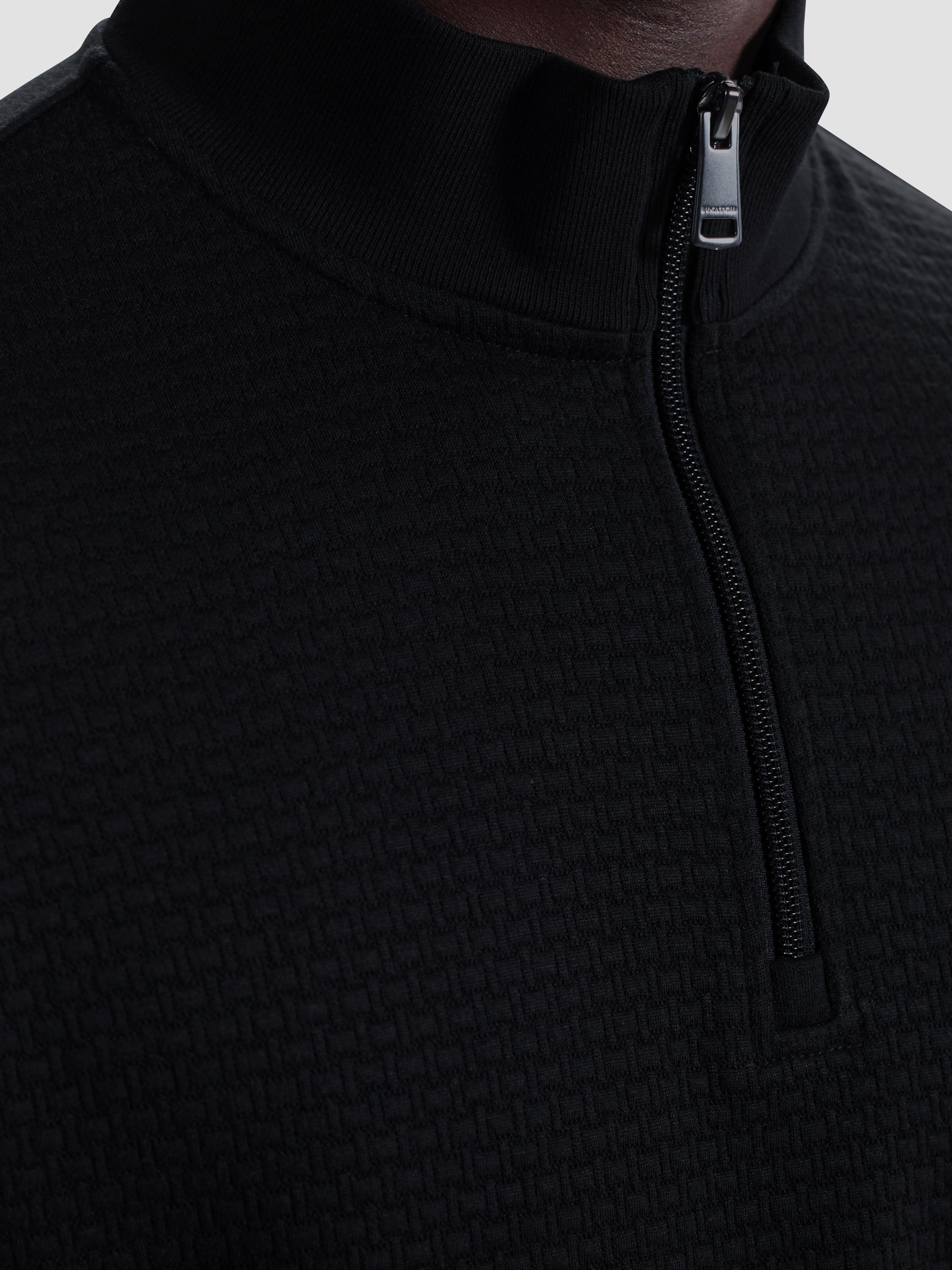 Bugatchi L/S Quarter Zip Knit