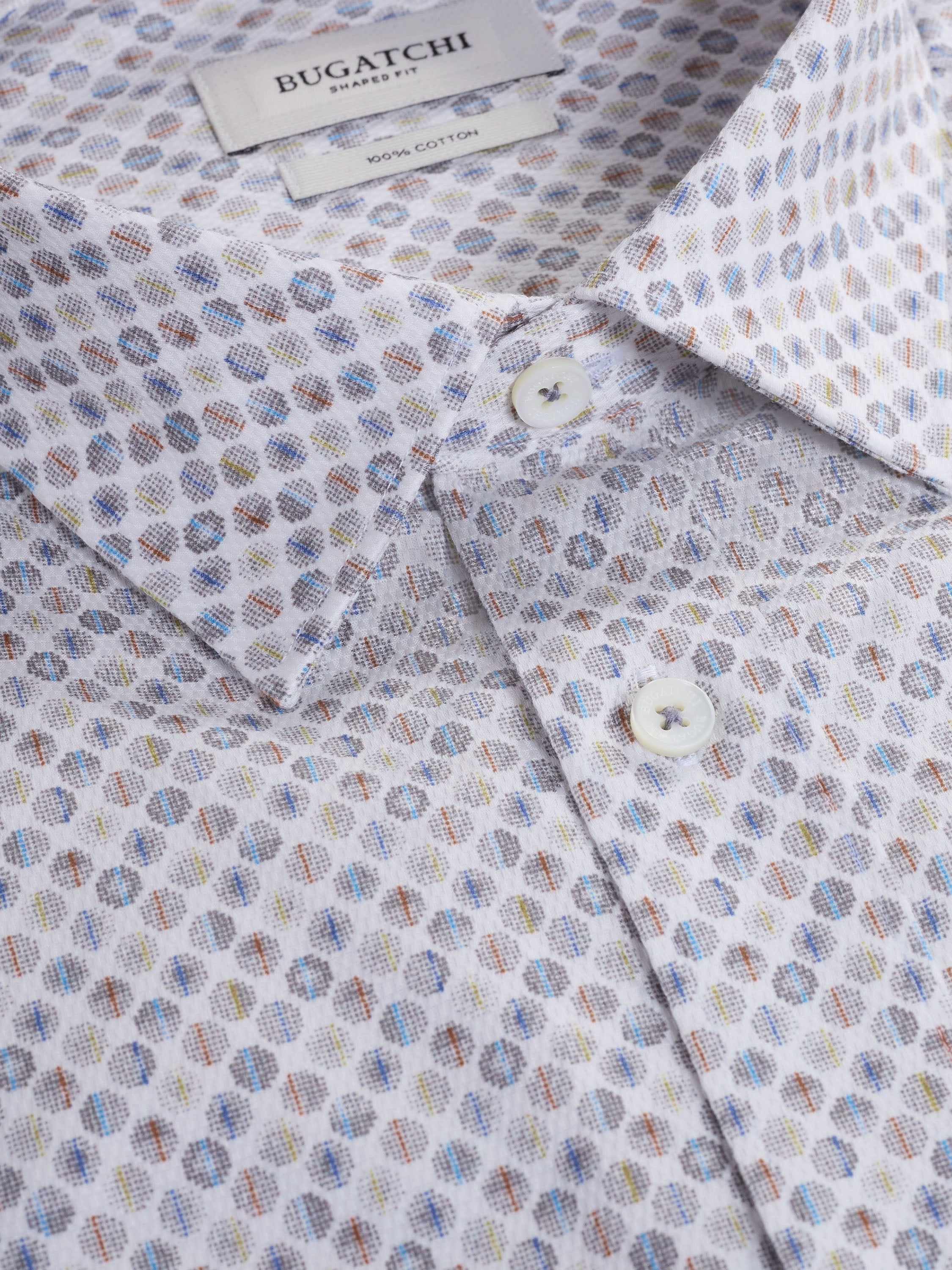 Bugatchi L/S Julian Woven Shaped