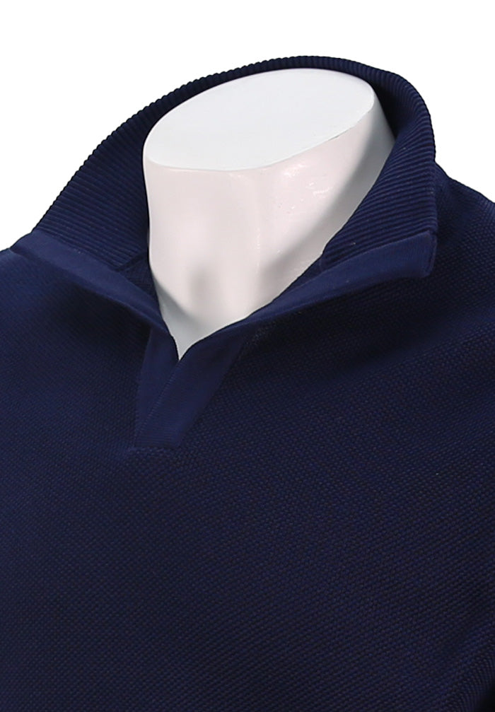 St Croix Open Mock Crystal Stitch  Navy