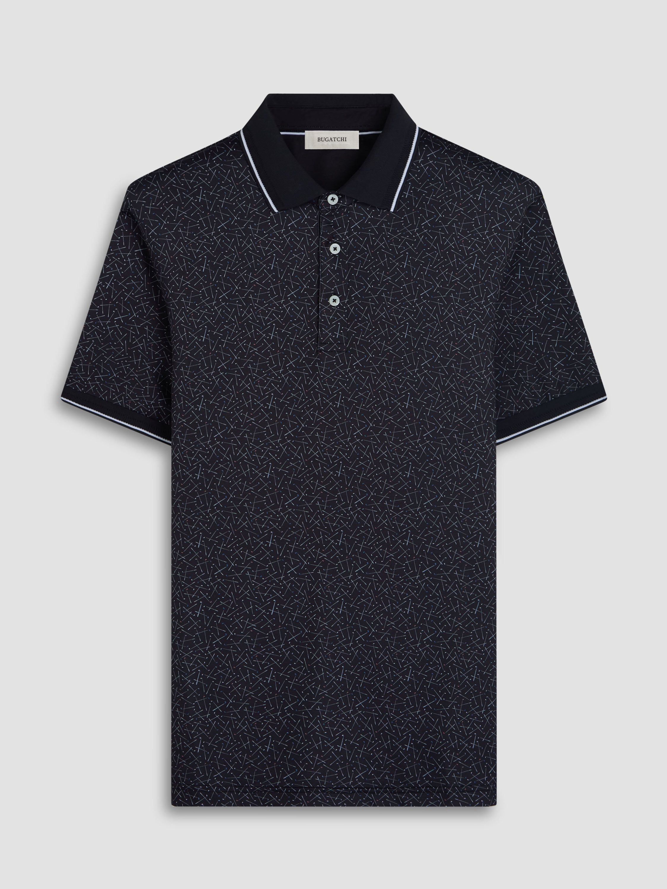 Bugatchi S/S Performance Polo