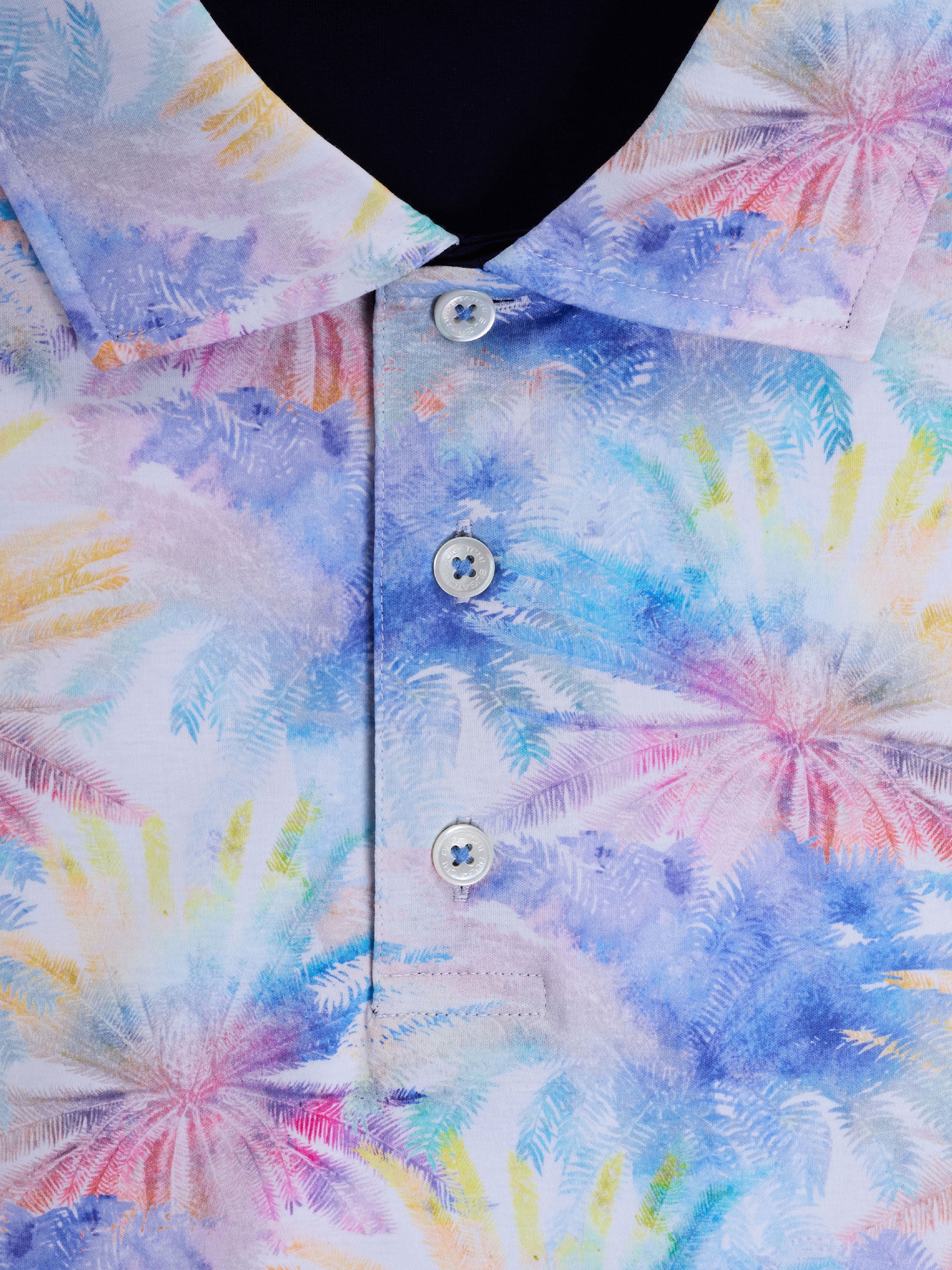 Bugatchi S/S Polo, Periwinkle