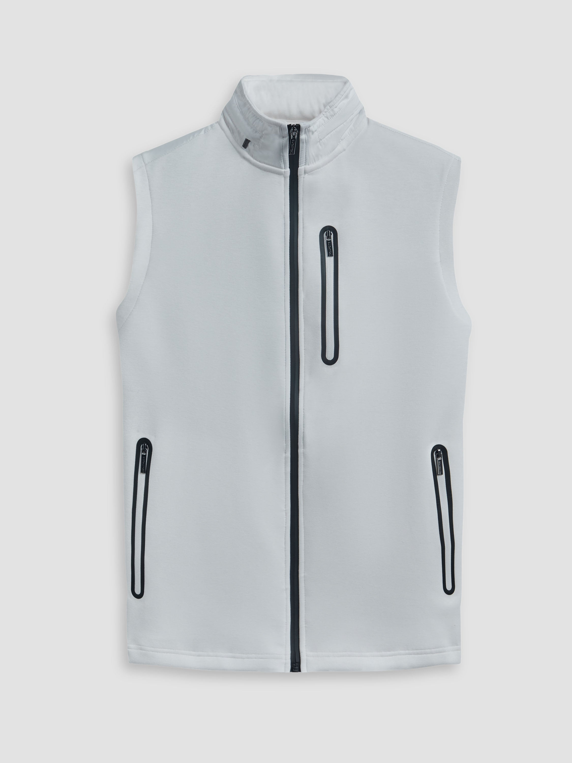 Soft Touch Performance Vest With Stow-Away Hood