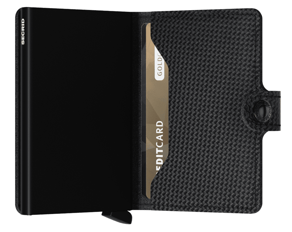 Miniwallet Carbon | Black