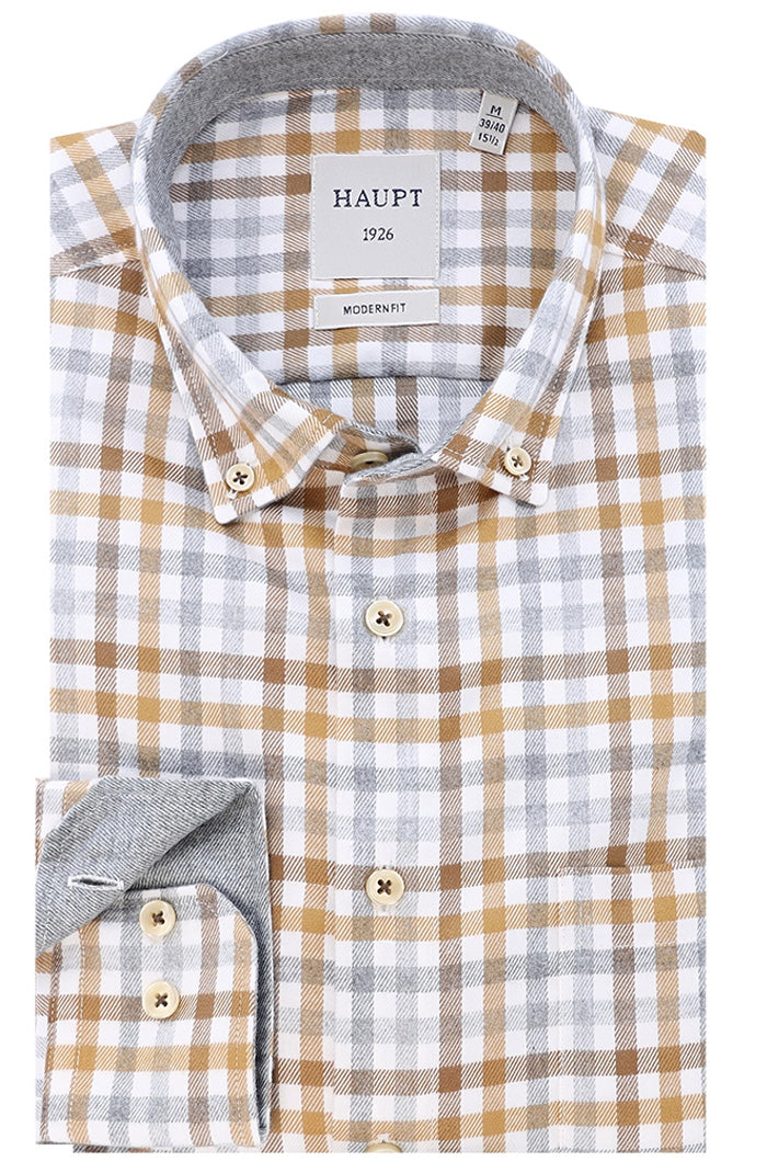 Haupt Long Sleeve Flannel | Golden