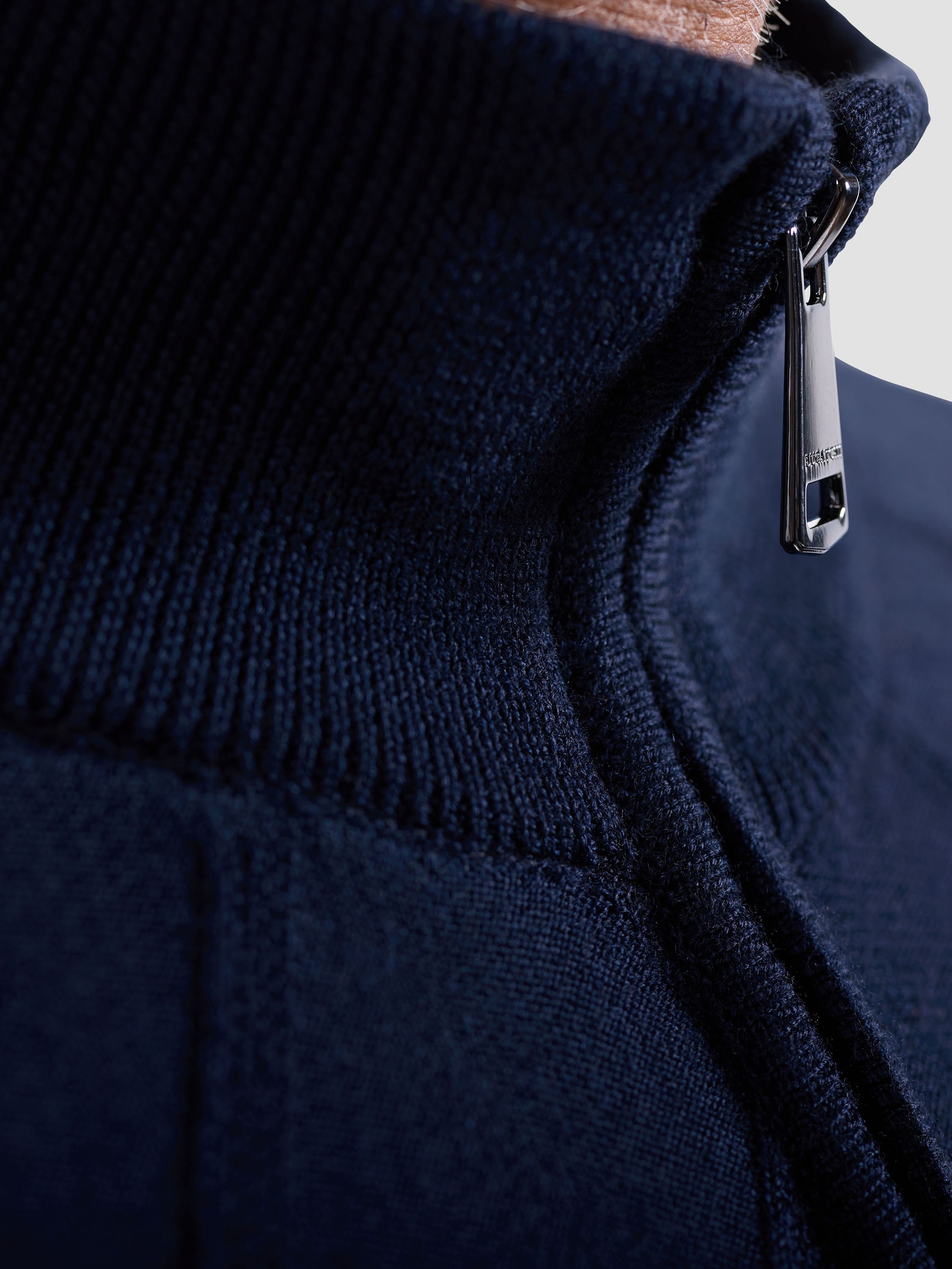 Bugatchi L/S Quarter Zip Sweater