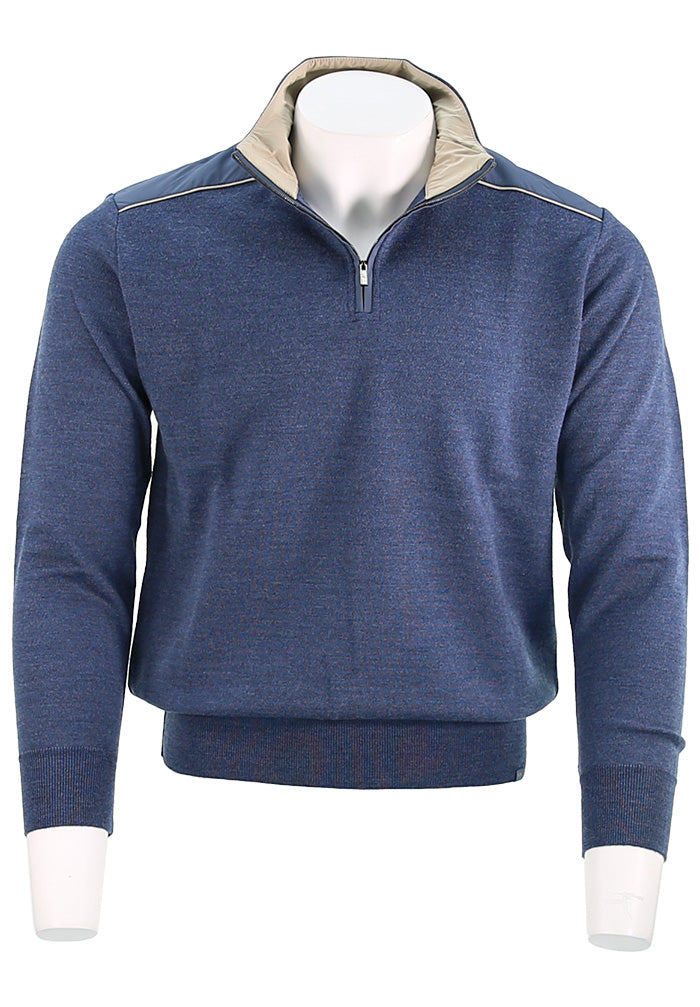 Typhoon Platinum half zip sweater