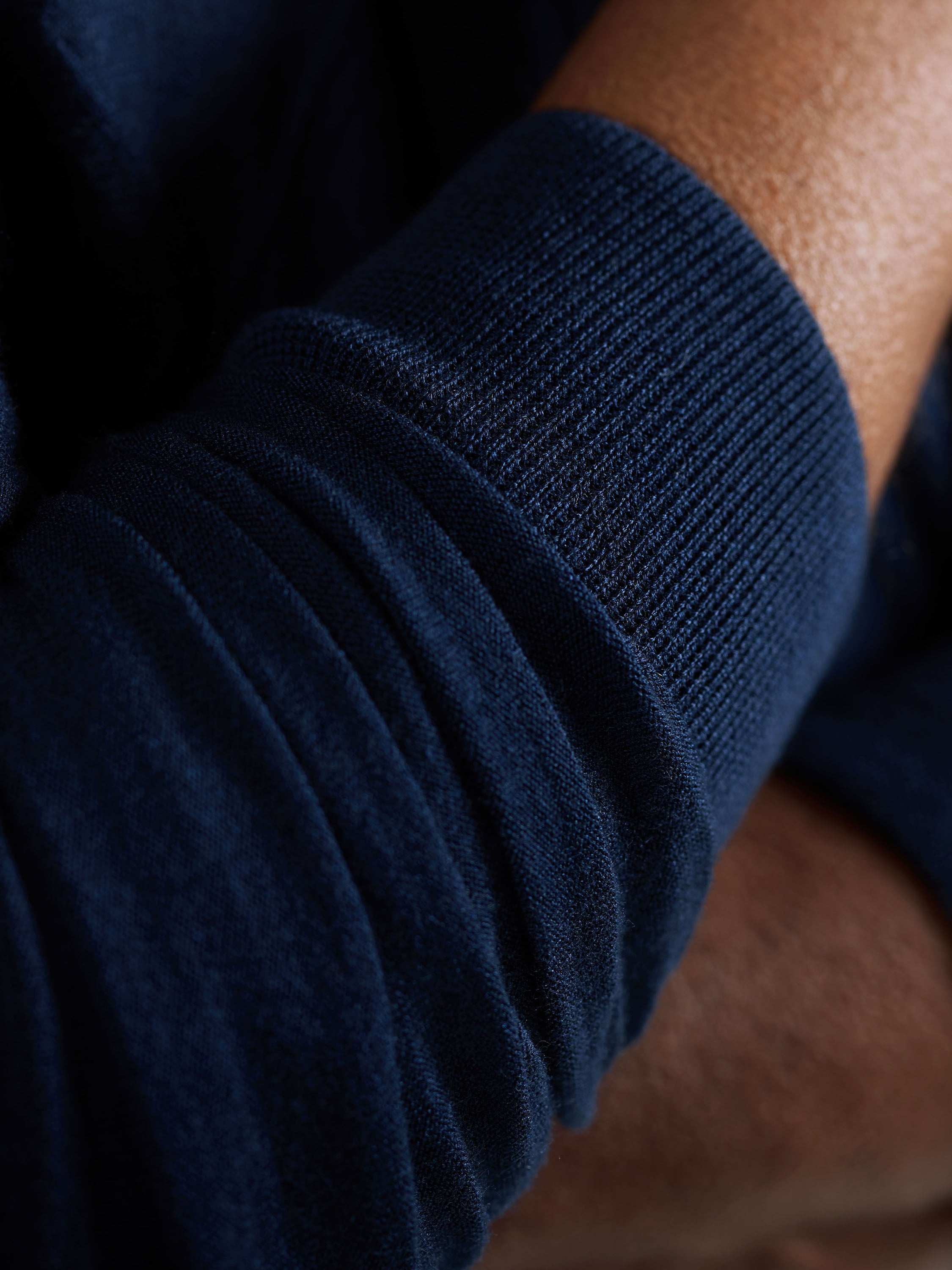 Bugatchi L/S Quarter Zip Sweater