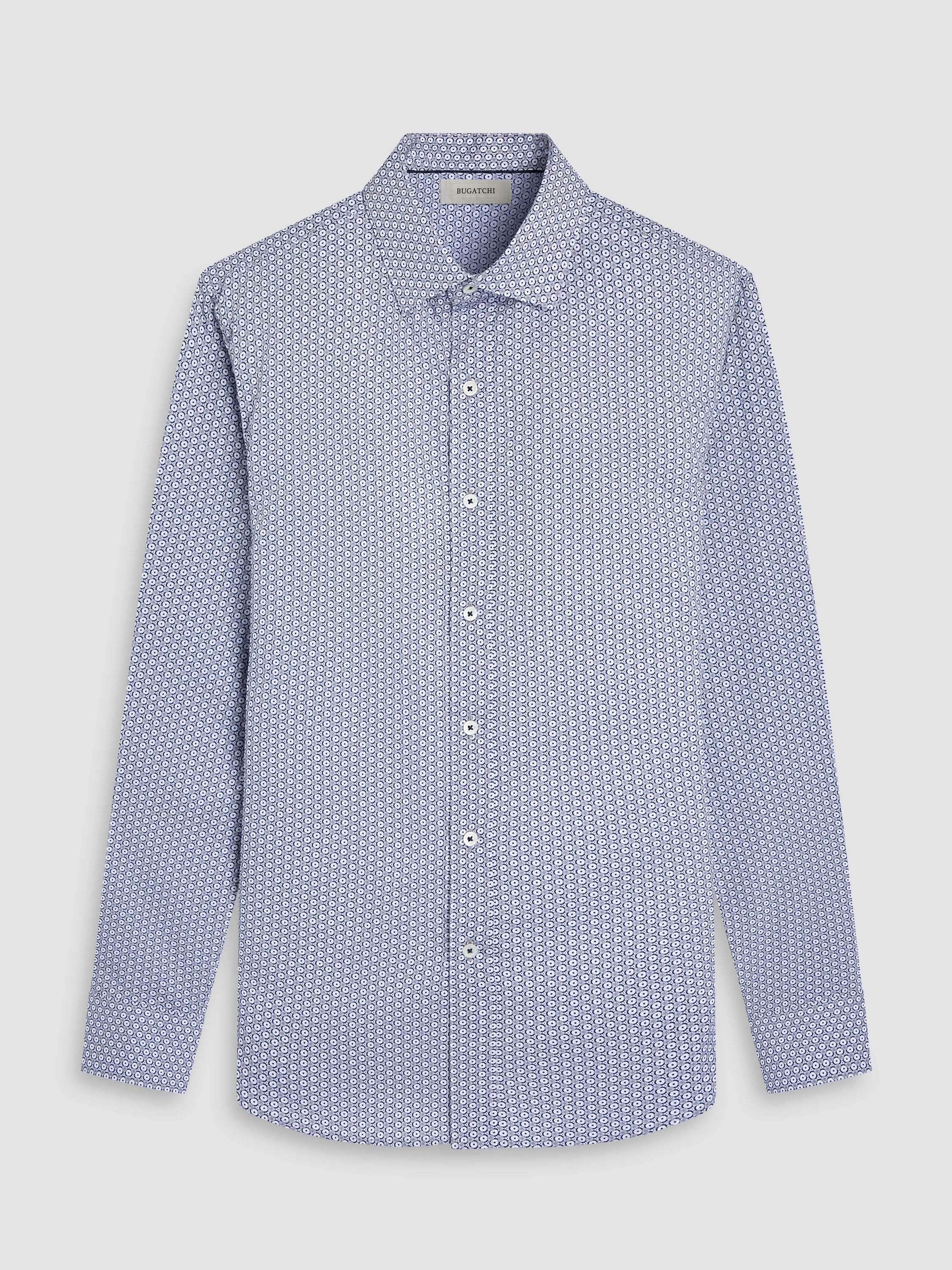 Bugatchi L/S Axel Woven Shaped