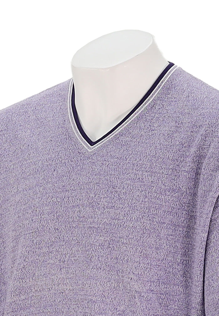 St. Croix Long Sleeve V-Neck with Trim