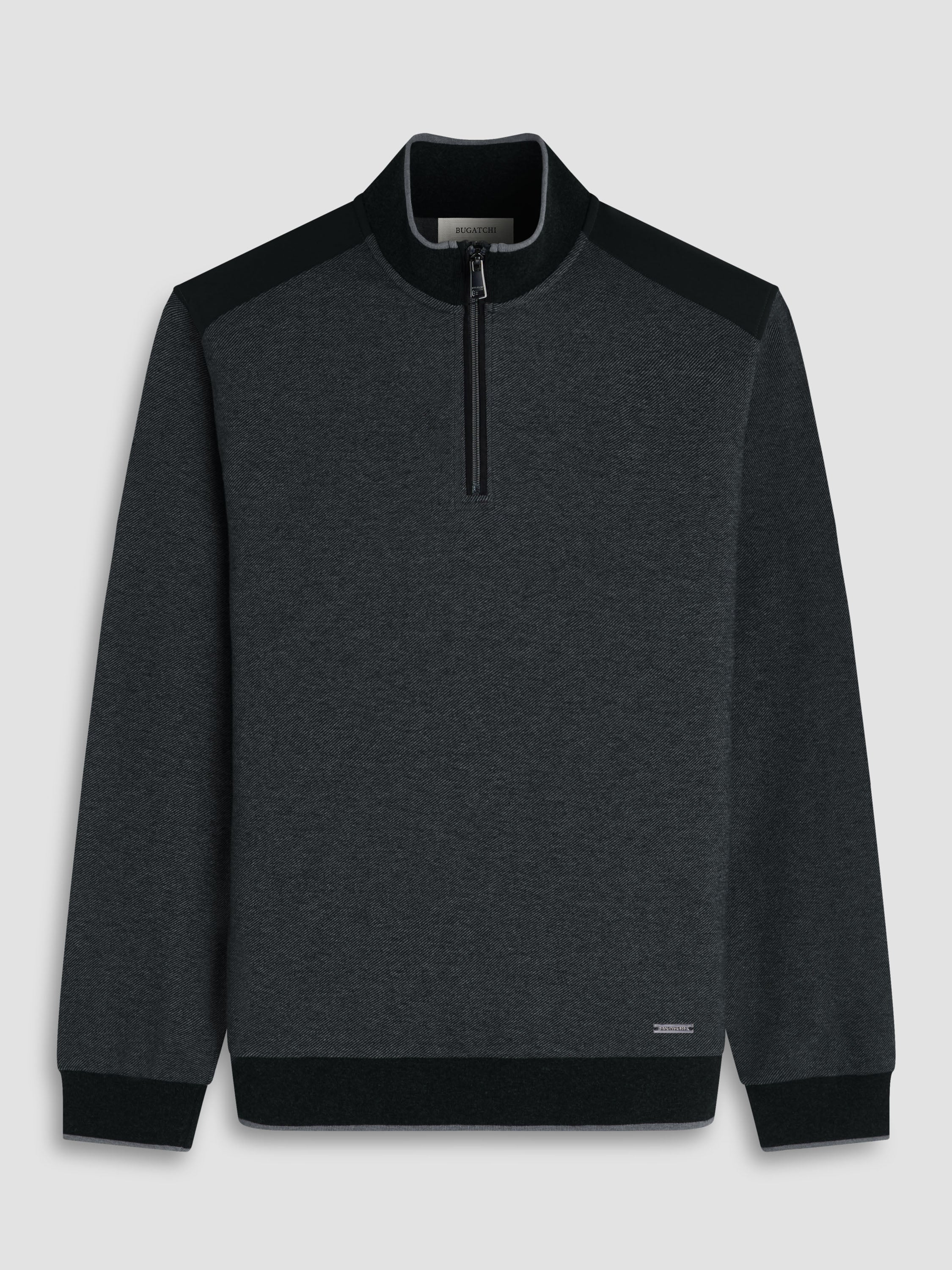 Bugatchi L/S Quarter Zip Knit
