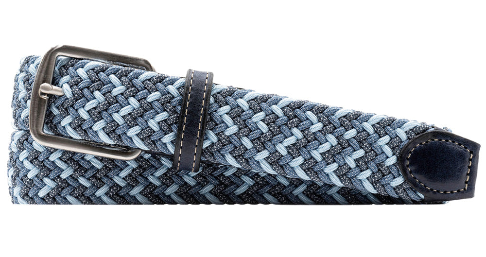 Martin Dingman Newport Belt, Navy