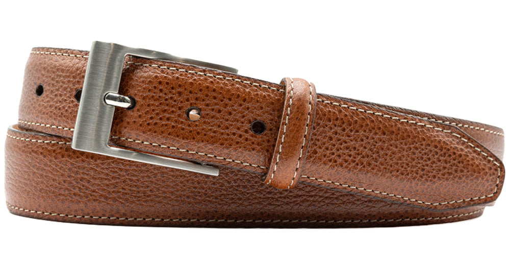 Martin Dingman Delaney Belt, Almond