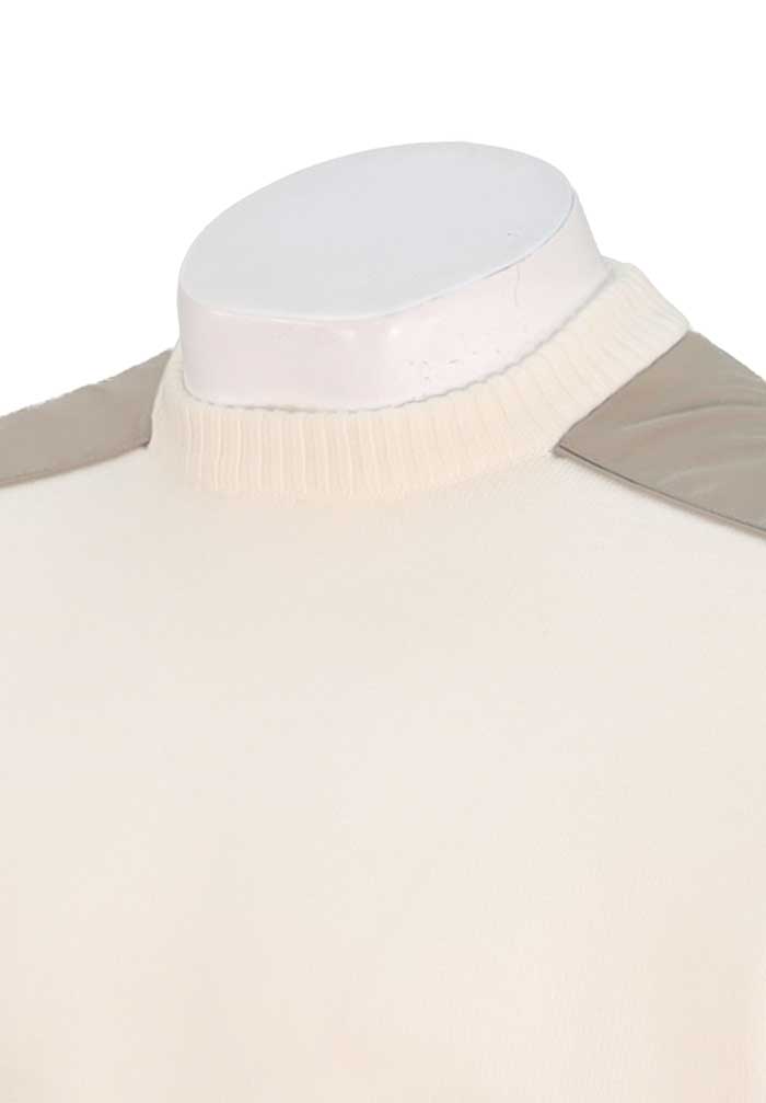 Paul & Shark Typhoon Re4x4 Crewneck, Cream/Beige