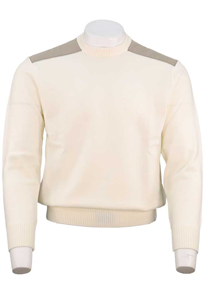 Paul & Shark Typhoon Re4x4 Crewneck, Cream/Beige
