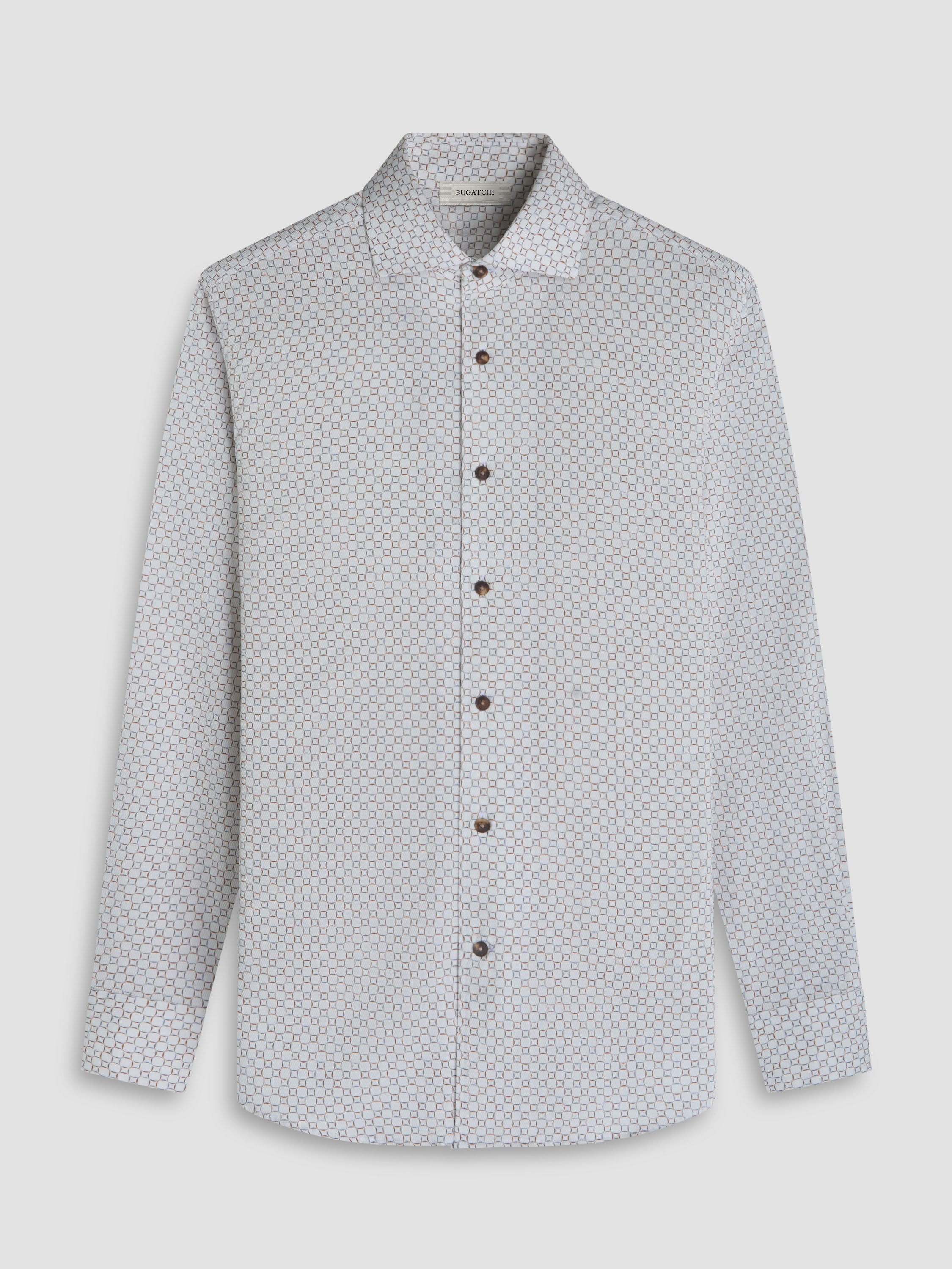Bugatchi L/S Alvin Woven Shaped