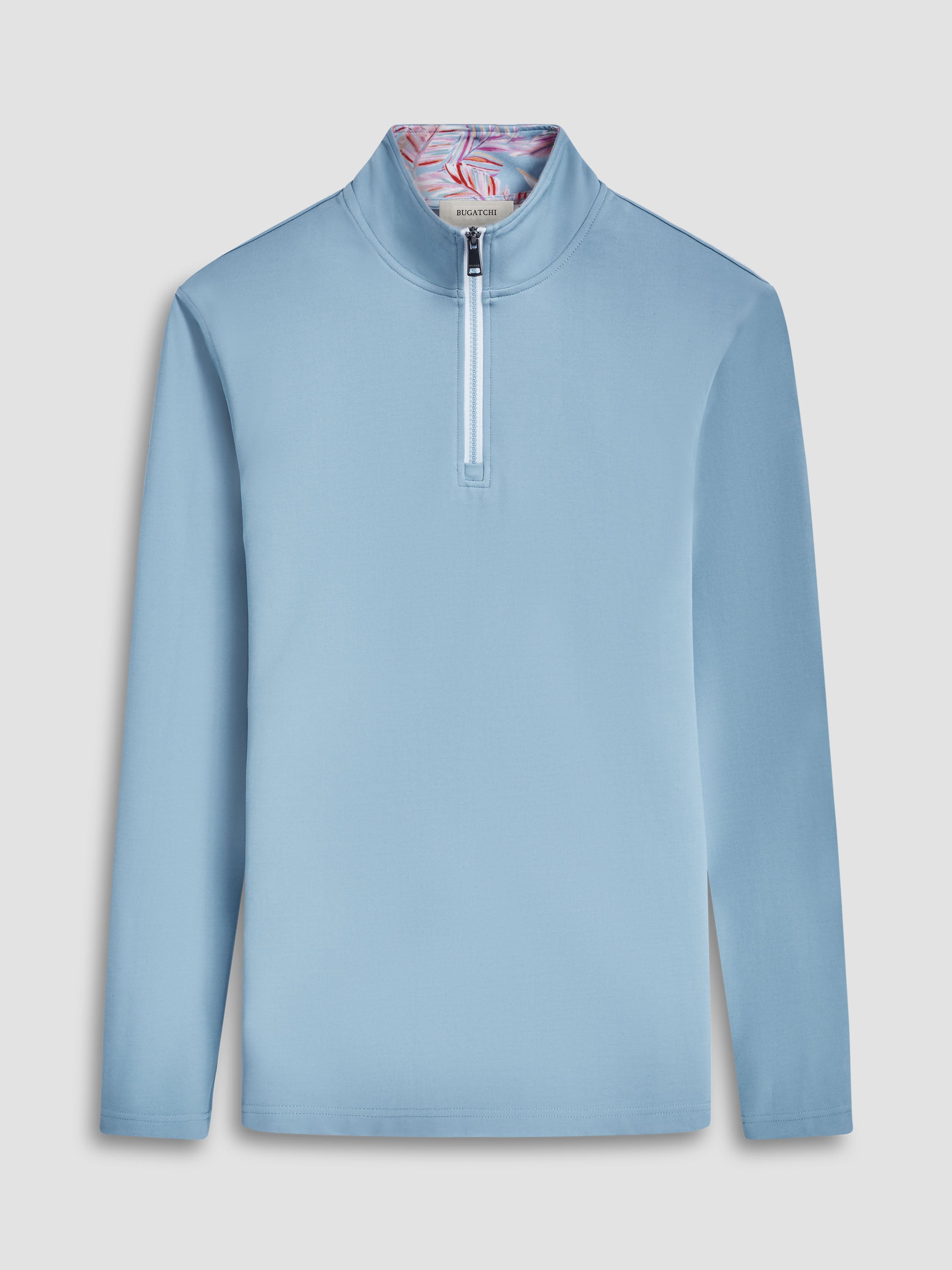 Contrast Performance Quarter-Zip Pullover